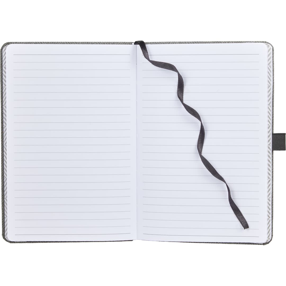 5.5” x 8.5" FSC® Mix Chelsea Bound Journal - 2900-63 Gray