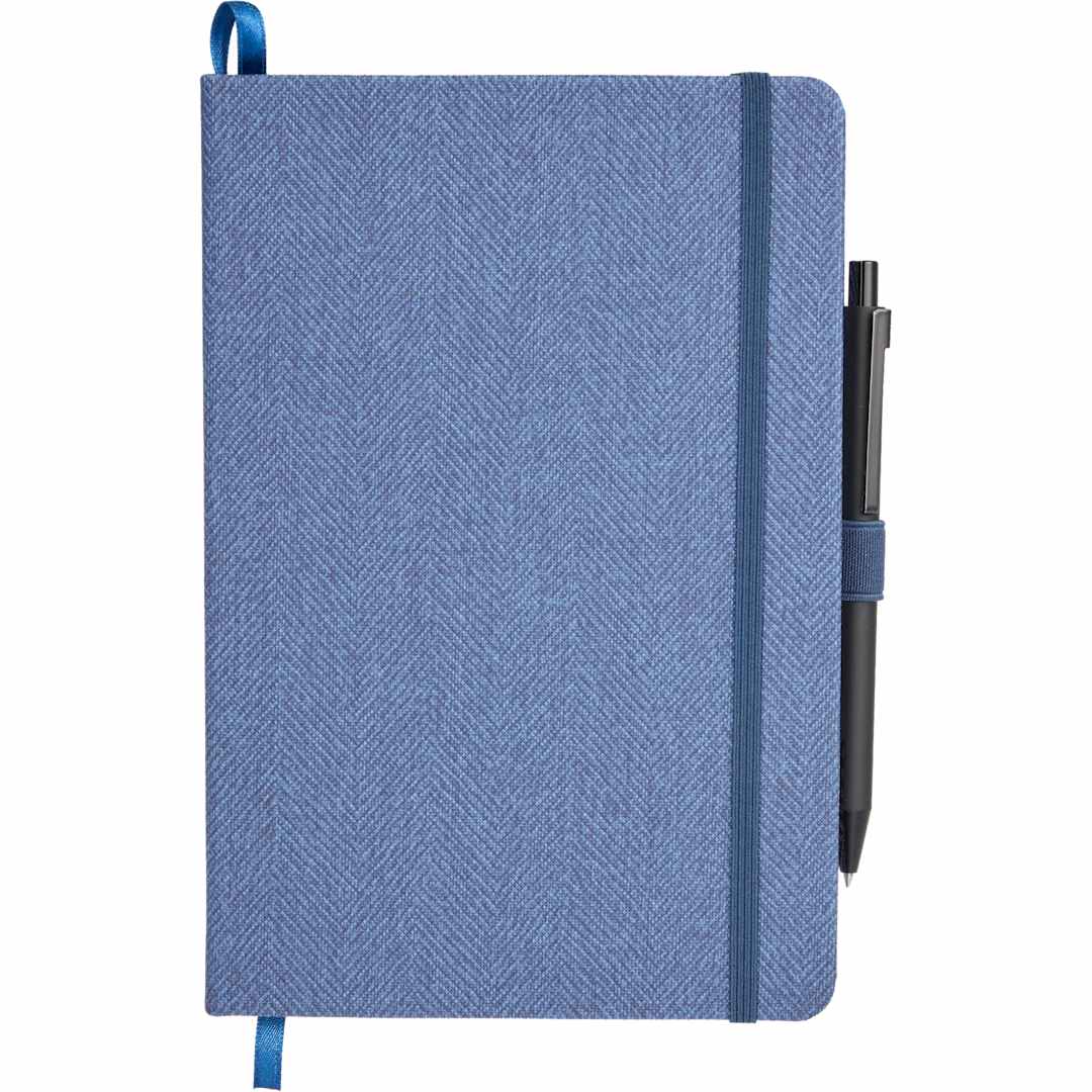 5.5” x 8.5" FSC® Mix Chelsea Bound Journal - 2900-63 Blue