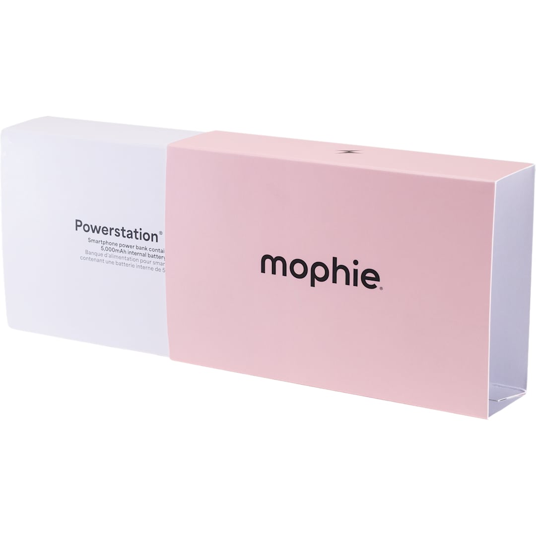 mophie mophie Powerstation Mini 5000 mAh Power Bank - 7124-32 Pink