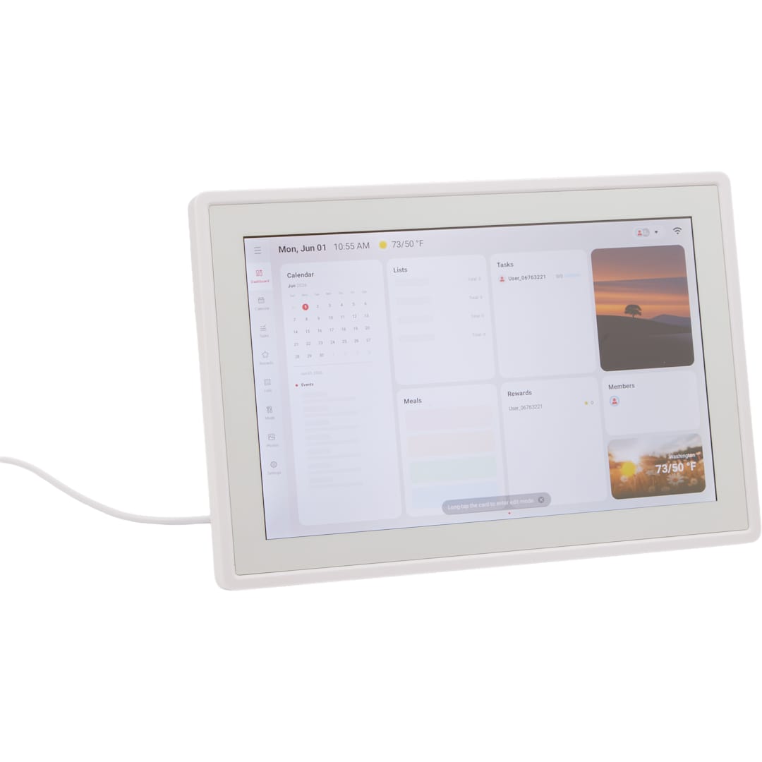 DayFlow Digital Smart Calendar - 7143-93 White