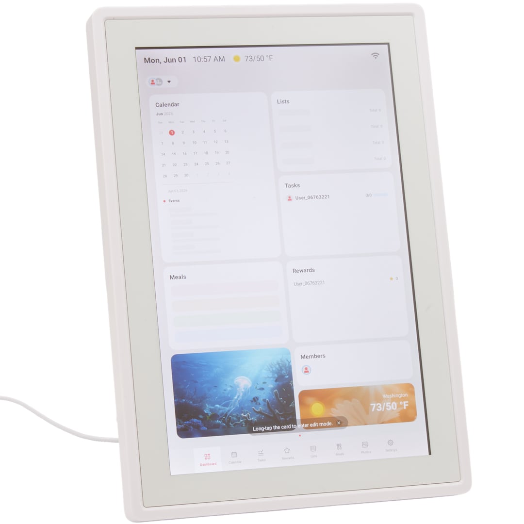DayFlow Digital Smart Calendar - 7143-93 White