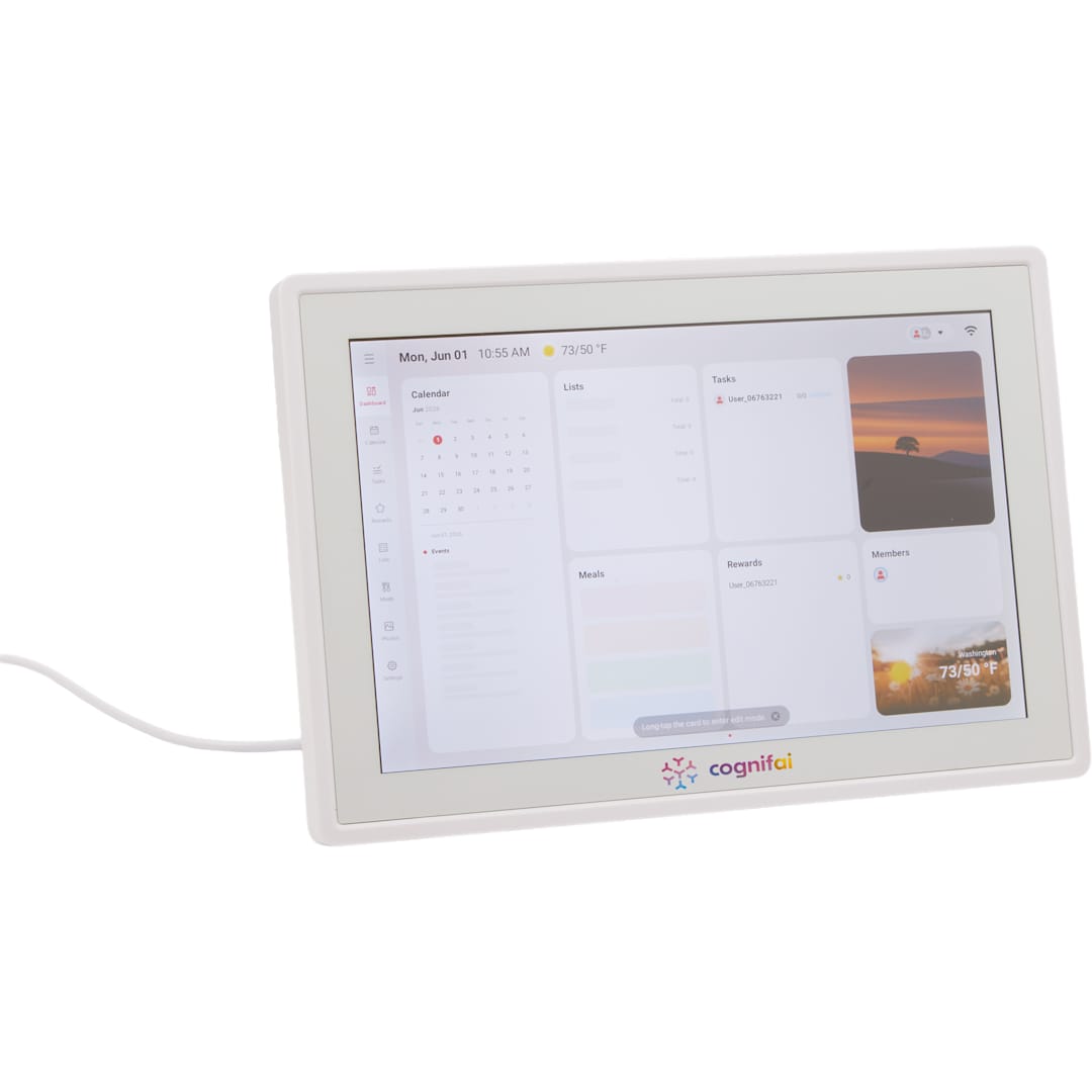DayFlow Digital Smart Calendar - 7143-93 White