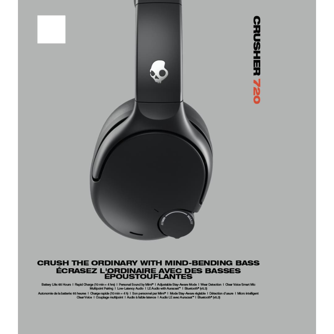 Skullcandy Skullcandy Crusher® 720 Headphones - 7196-40 Black