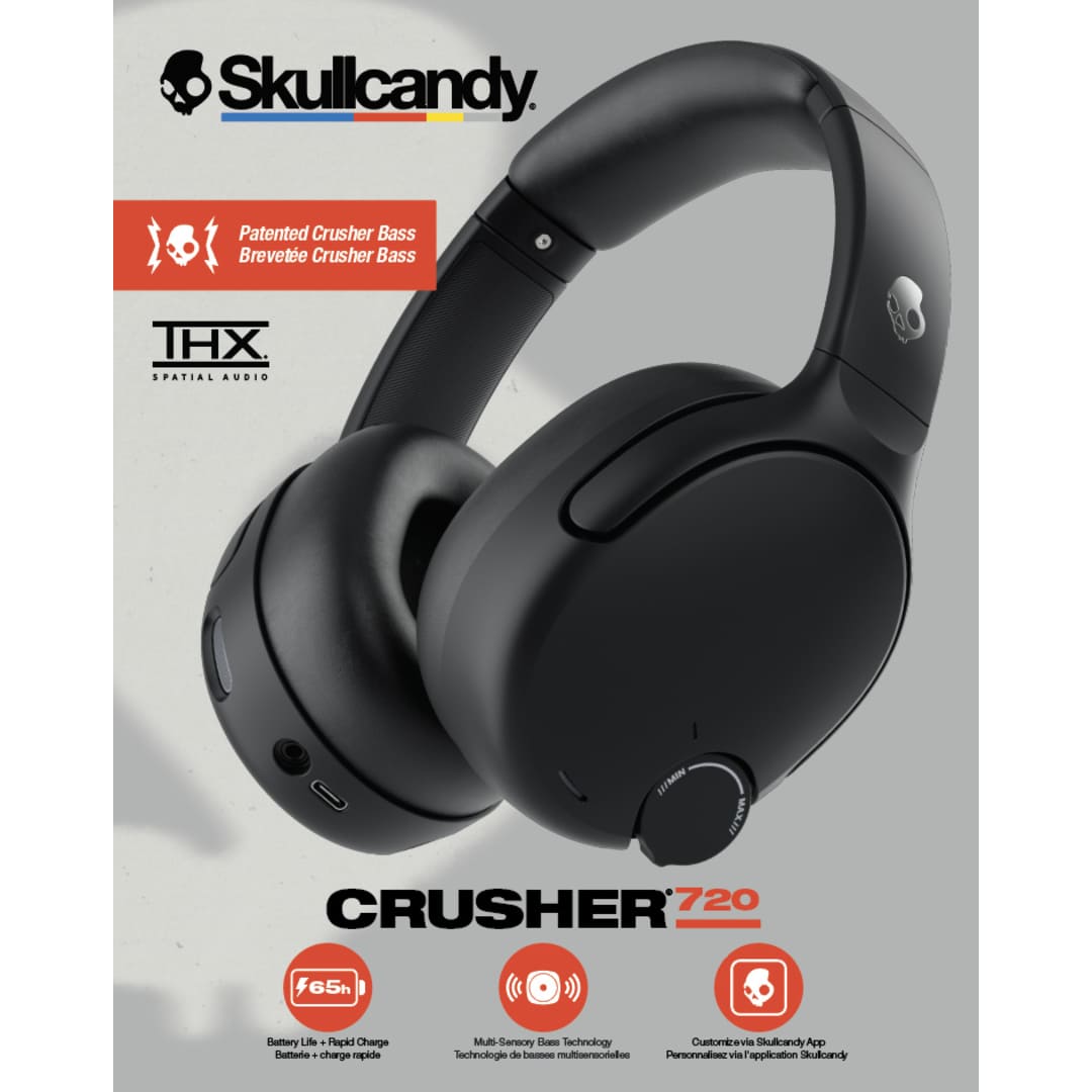 Skullcandy Skullcandy Crusher® 720 Headphones - 7196-40 Black
