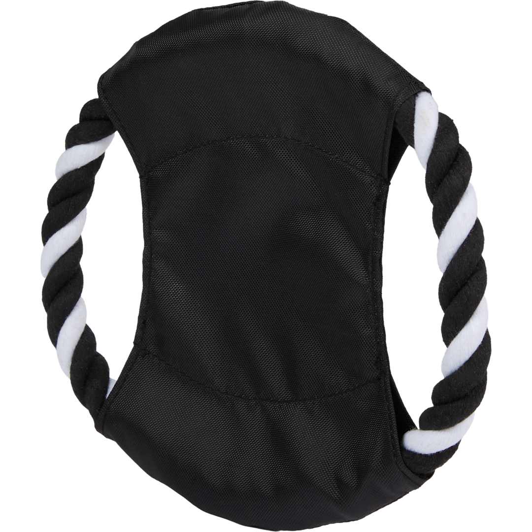 Pet Rope Flyer with Recycled Nylon - 7300-01 Black