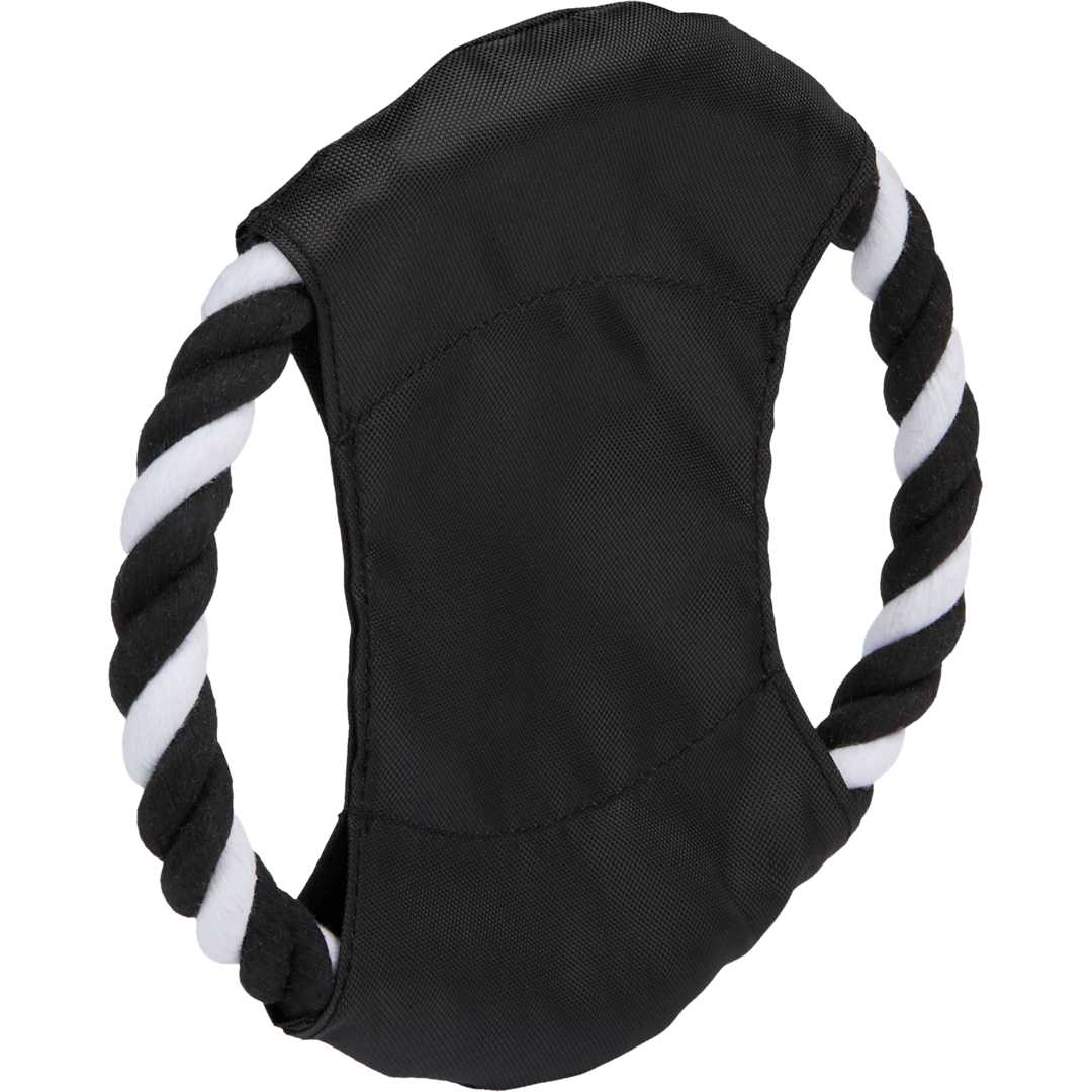 Pet Rope Flyer with Recycled Nylon - 7300-01 Black
