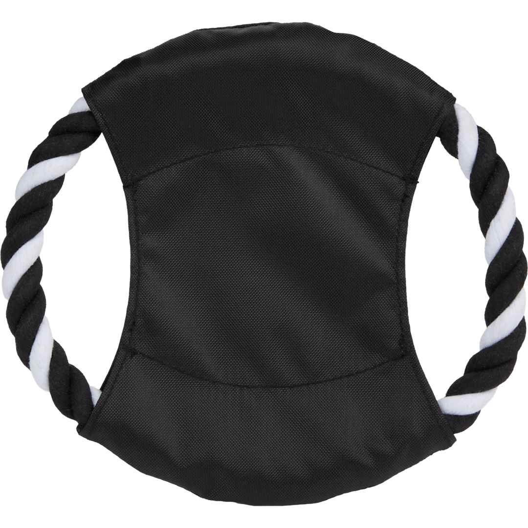 Pet Rope Flyer with Recycled Nylon - 7300-01 Black