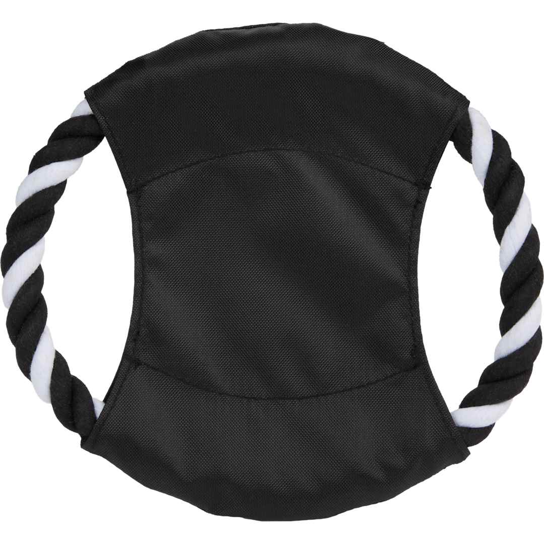 Pet Rope Flyer with Recycled Nylon - 7300-01 Black