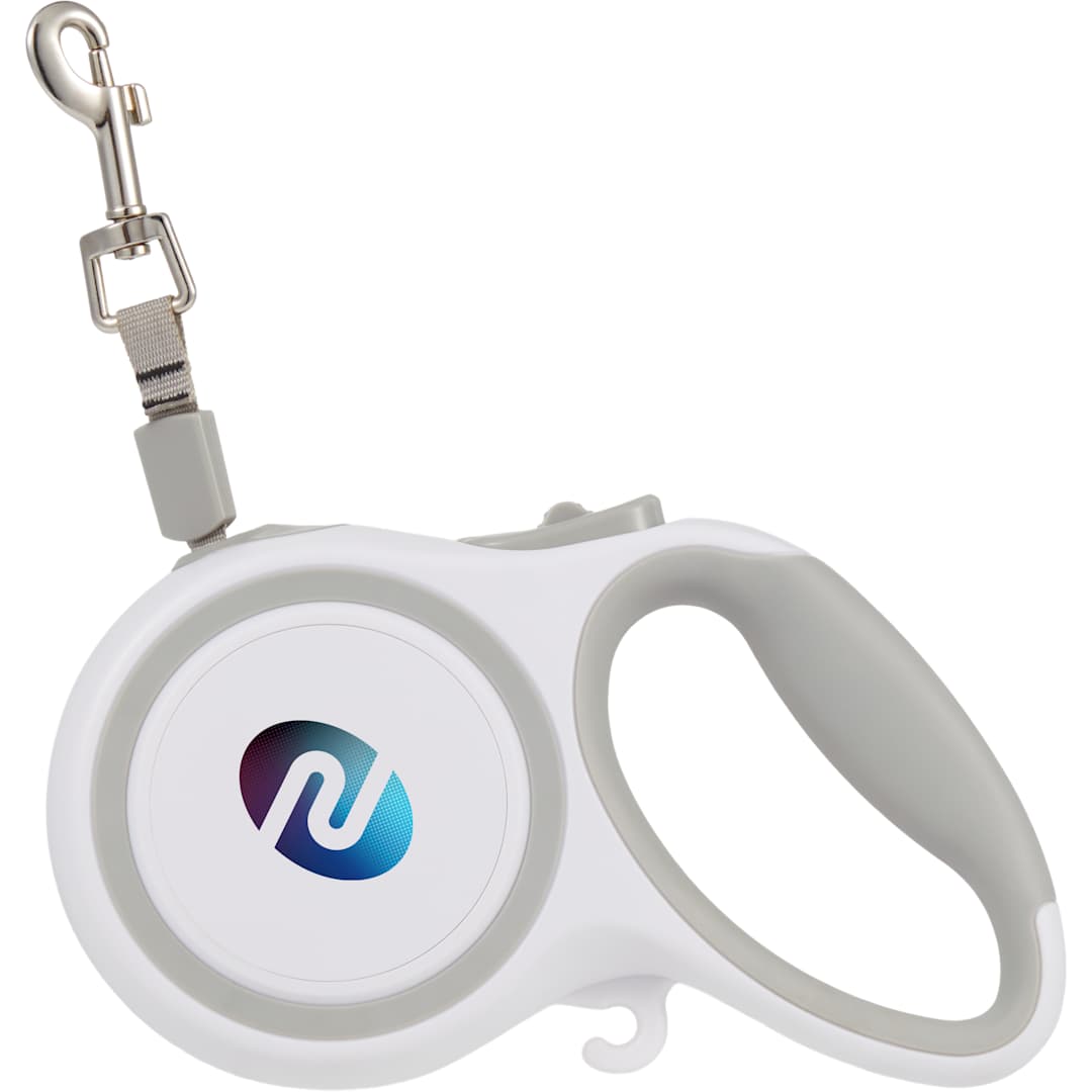 PawFlex Retractable Pet Leash - 7300-02 White