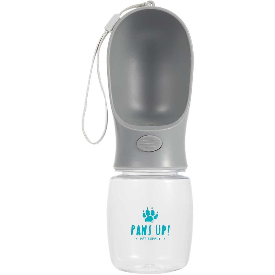 AquaPup Dog Water Bottle 10oz - 7300-07 Gray