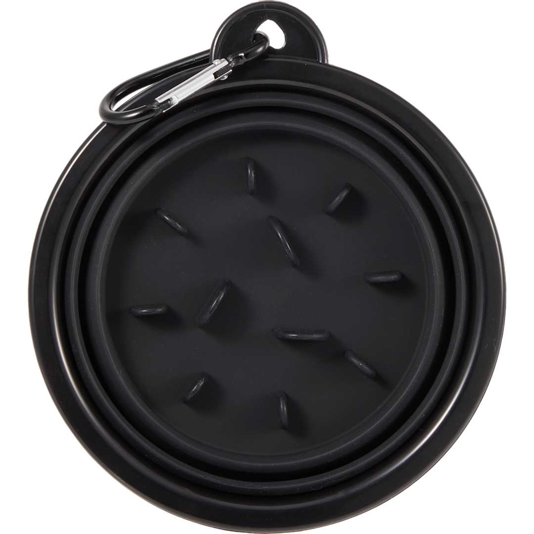 Collapsible Slow Feeder Bowl - 7300-12 Black