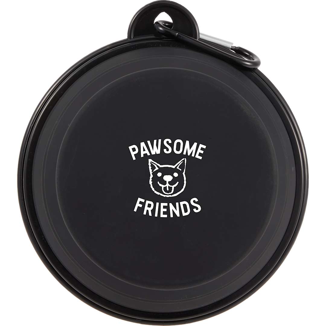 Collapsible Slow Feeder Bowl - 7300-12 Black