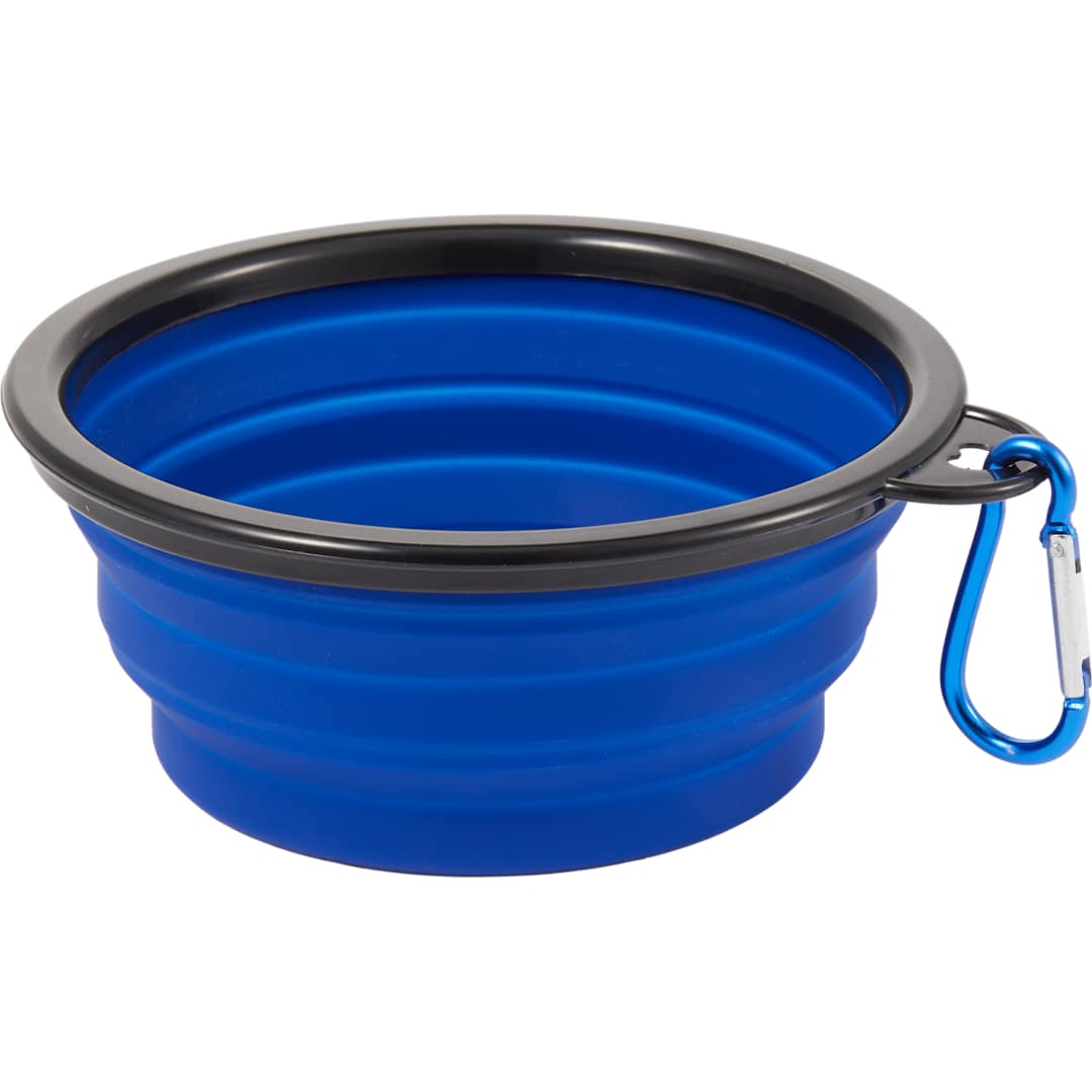 Collapsible Slow Feeder Bowl - 7300-12 Blue