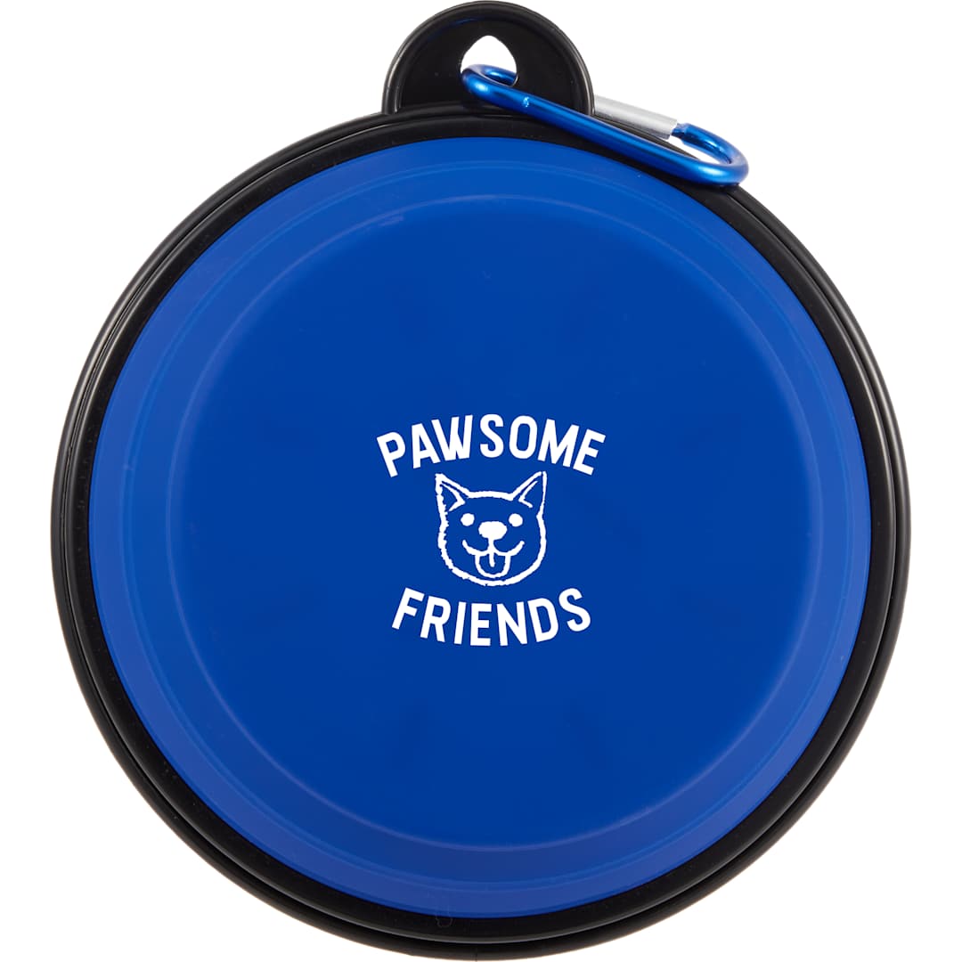 Collapsible Slow Feeder Bowl - 7300-12 Blue