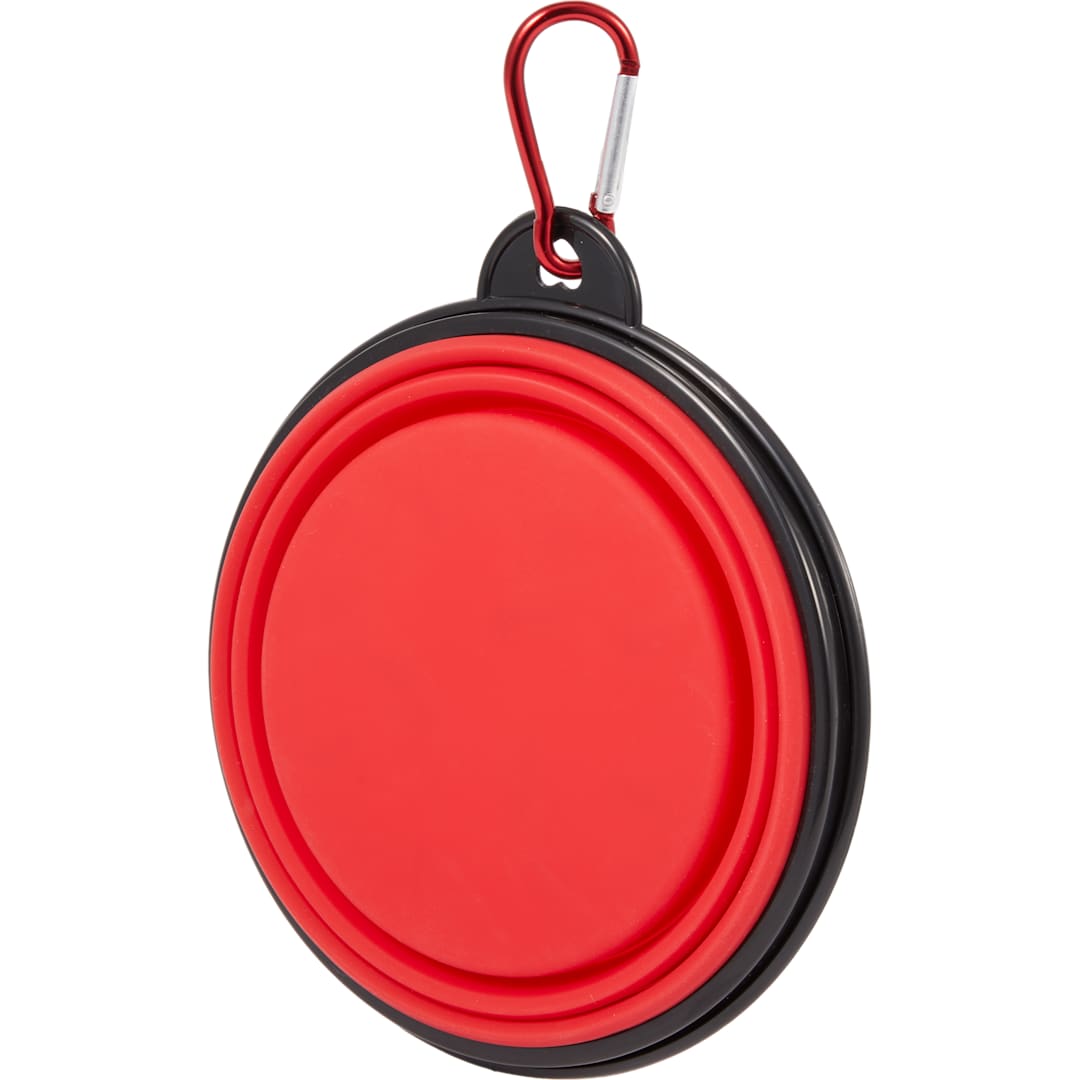 Collapsible Slow Feeder Bowl - 7300-12 Red