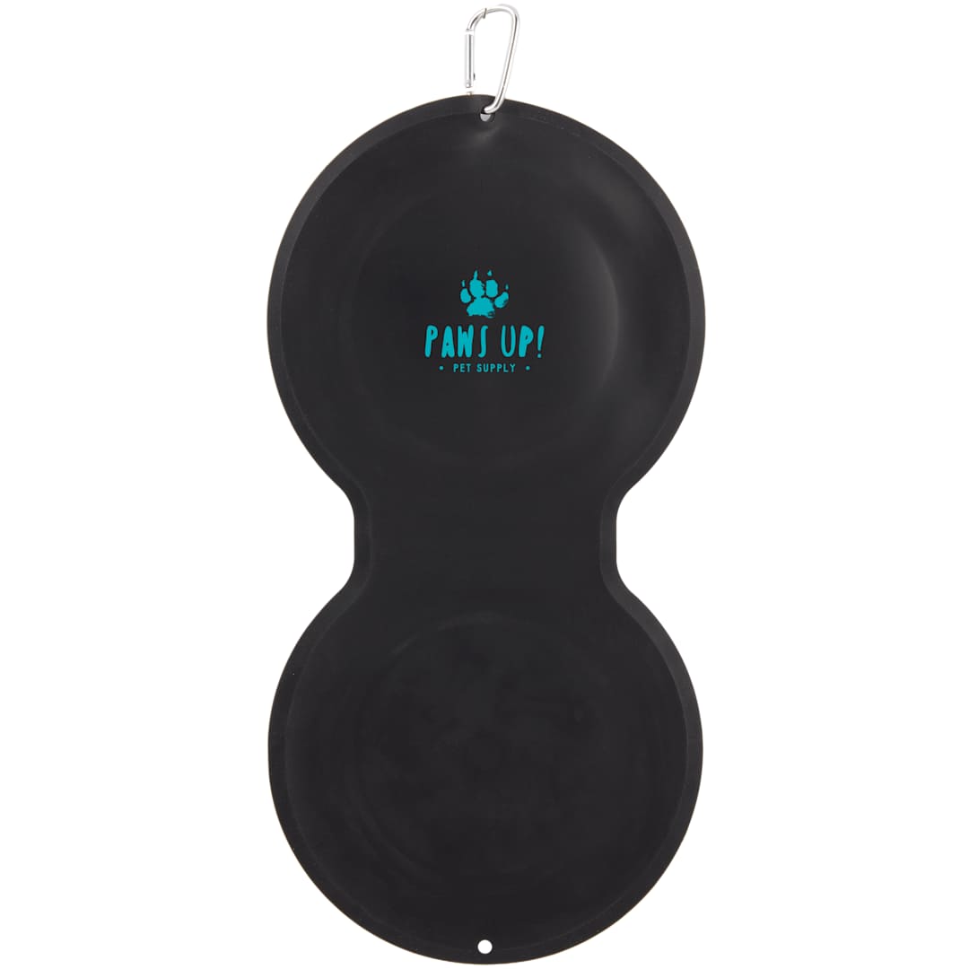 ChowTime Dual Collapsible Slow Feeder - 7300-20 Black