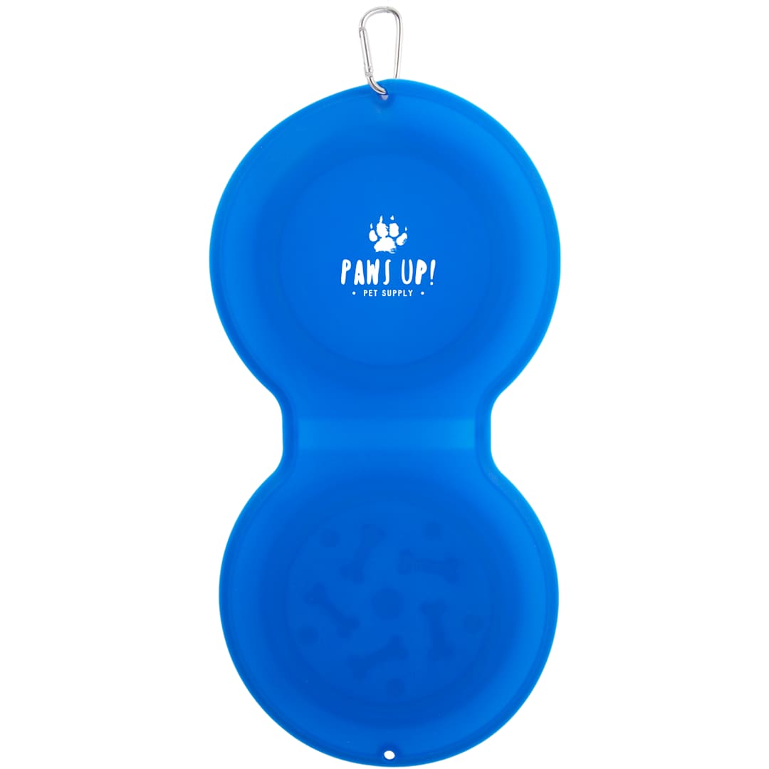 ChowTime Dual Collapsible Slow Feeder - 7300-20 Blue