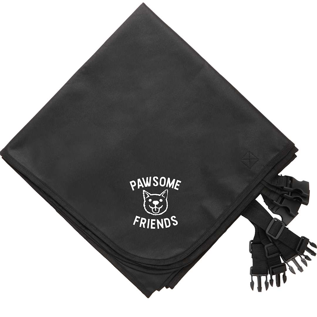 Paws&amp;Claws Protective Vehicle Seat Cover - 7300-21 Black