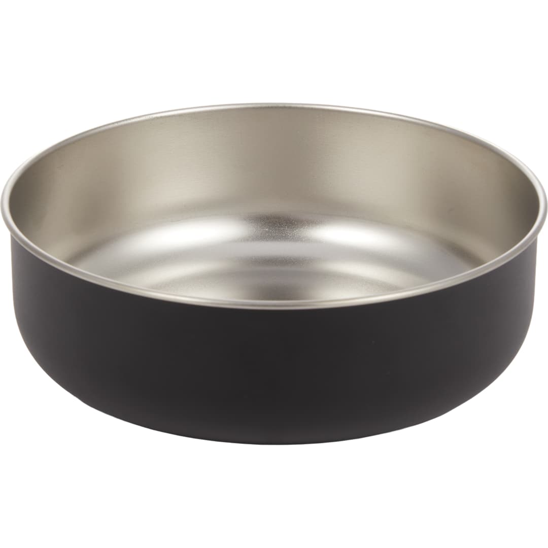 Aqua Pup Stainless Steel Pet Bowl (32oz) - 7300-22 Black