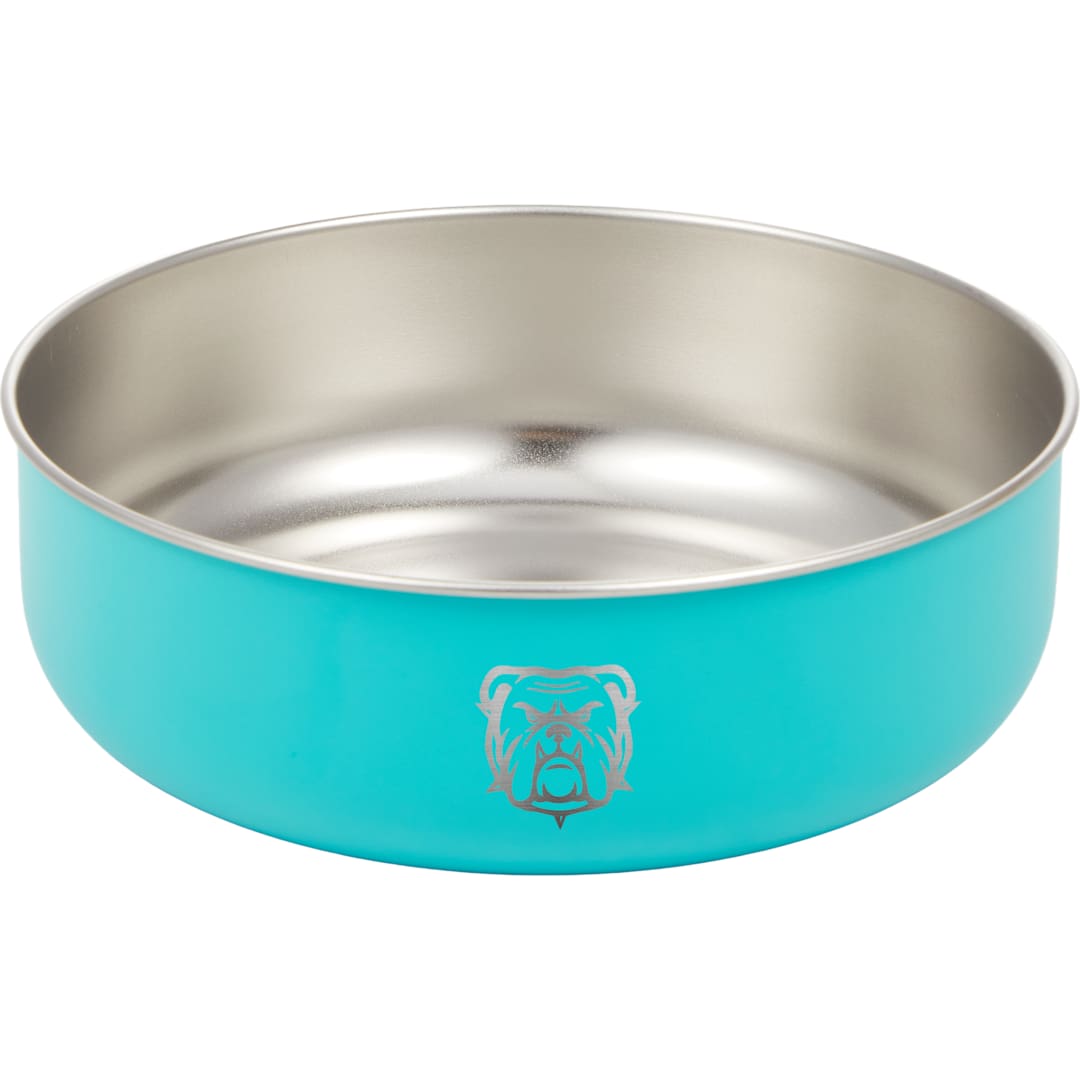Aqua Pup Stainless Steel Pet Bowl (32oz) - 7300-22 Blue
