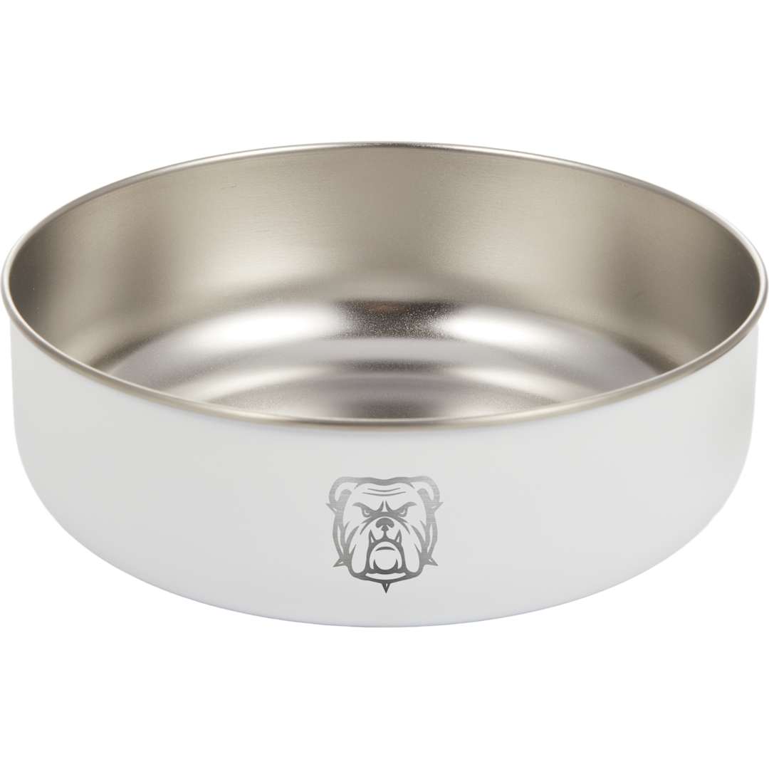 Aqua Pup Stainless Steel Pet Bowl (32oz) - 7300-22 White