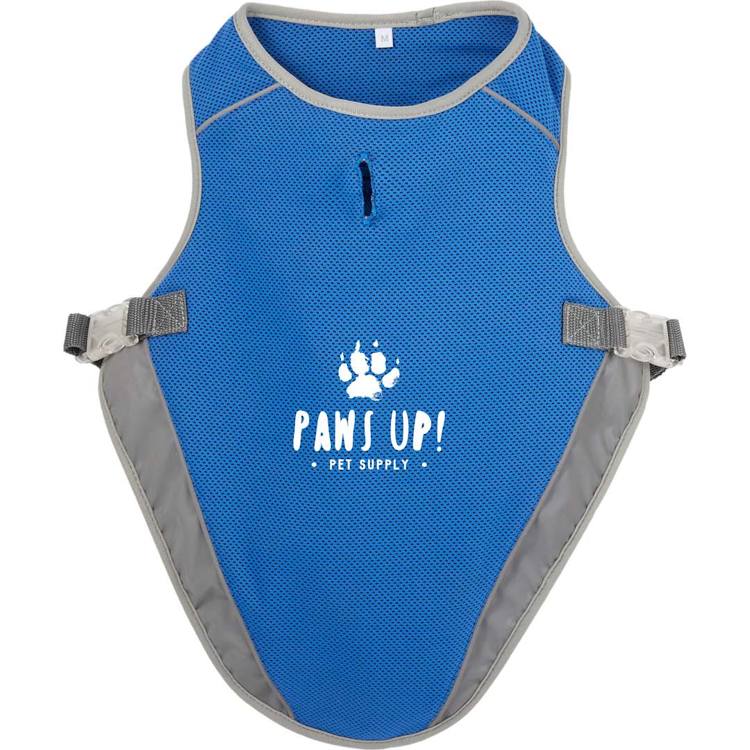 Paws &amp; Claws Reflective Pet Vest (Medium) - 7300-33 Blue