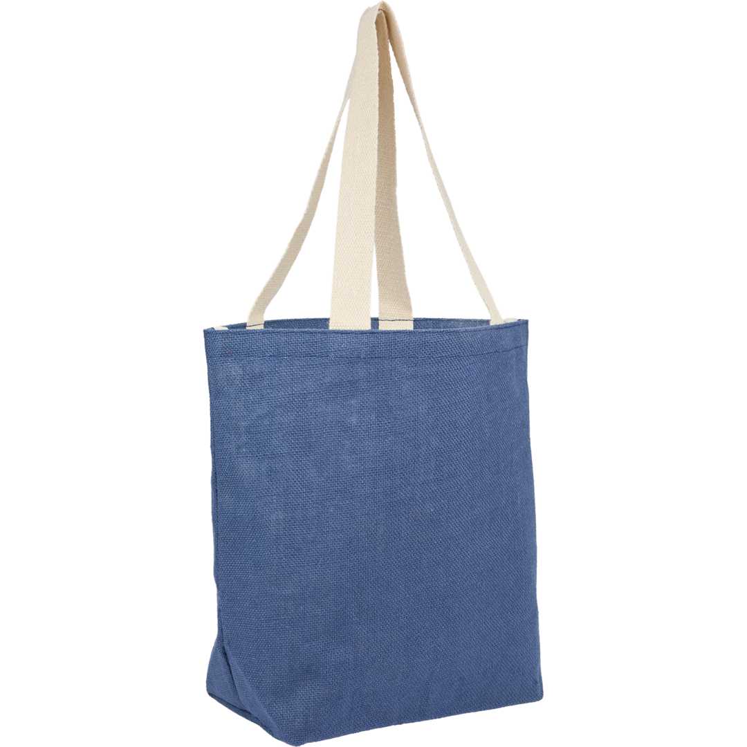 Sol Jute Classic Shopper Tote - 7901-80 Blue