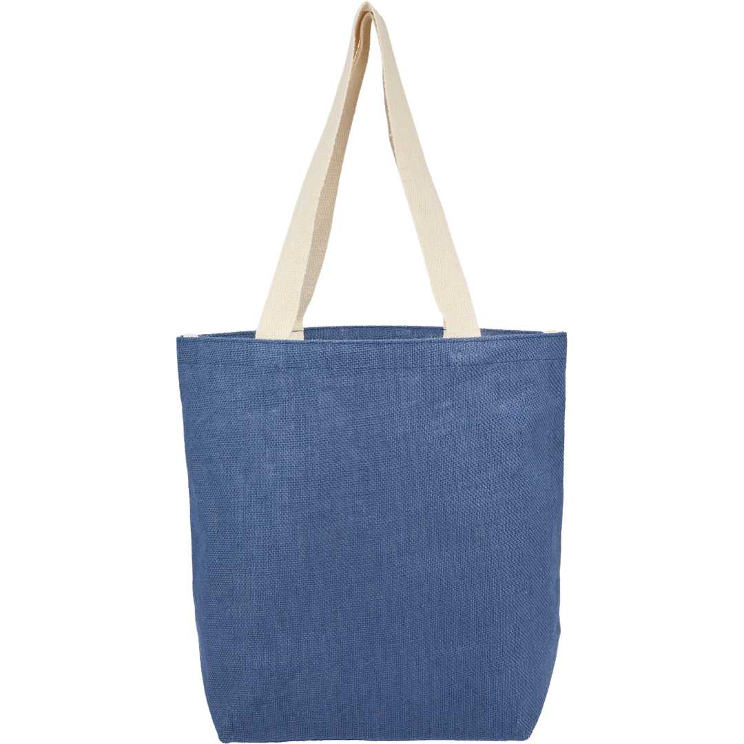 Sol Jute Classic Shopper Tote - 7901-80 Blue