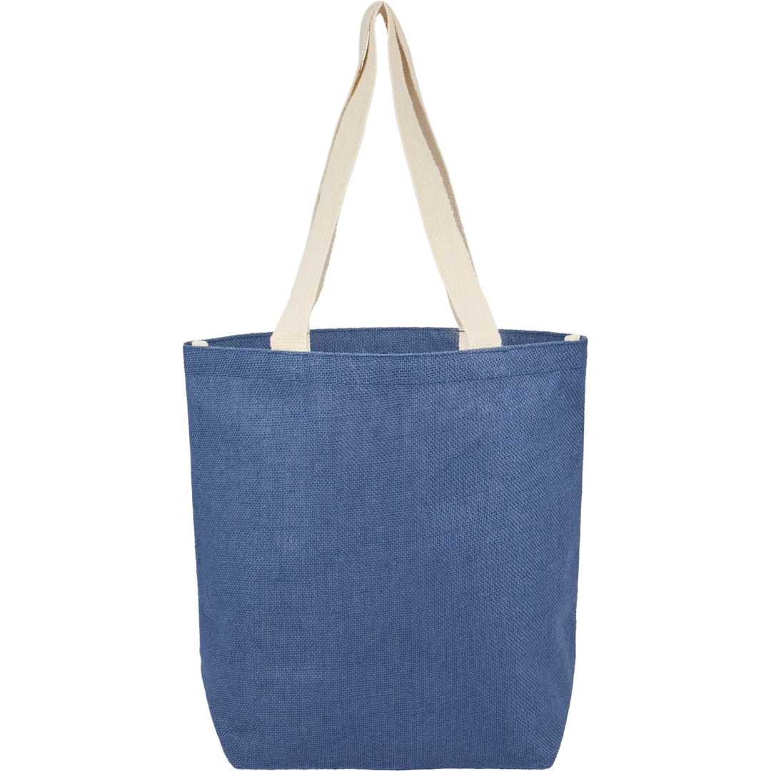 Sol Jute Classic Shopper Tote - 7901-80 Blue