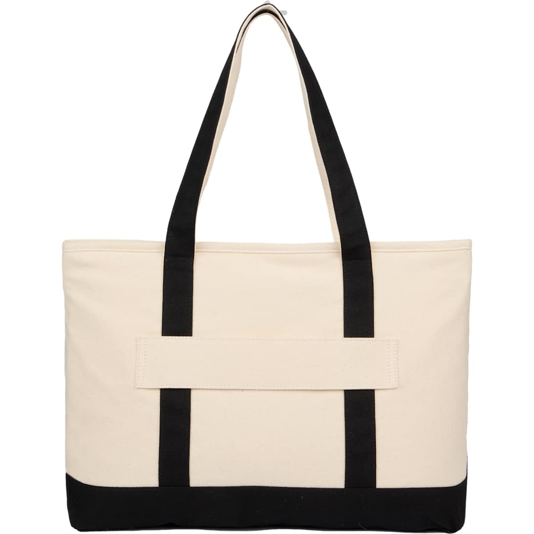 Jane Recycled Cotton Buckle Tote - 7901-84 Black