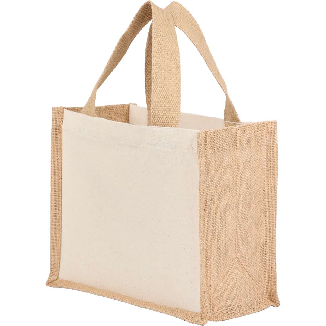 Bullet Sol Recycled Cotton &amp; Jute Gift Tote - 7901-87
