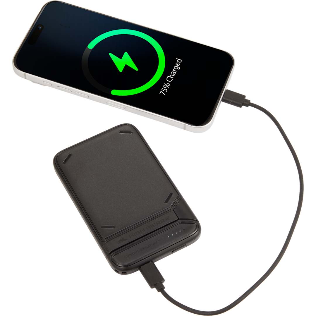 High Sierra High Sierra 5000 mAh MagStand Wireless Power Bank - 8053-30 Black