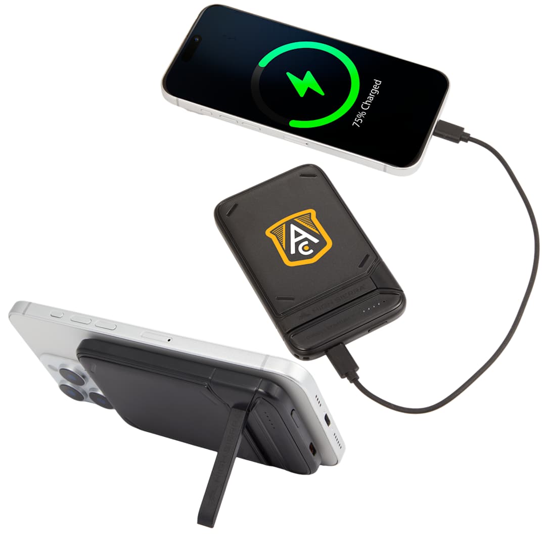 High Sierra High Sierra 5000 mAh MagStand Wireless Power Bank - 8053-30 Black