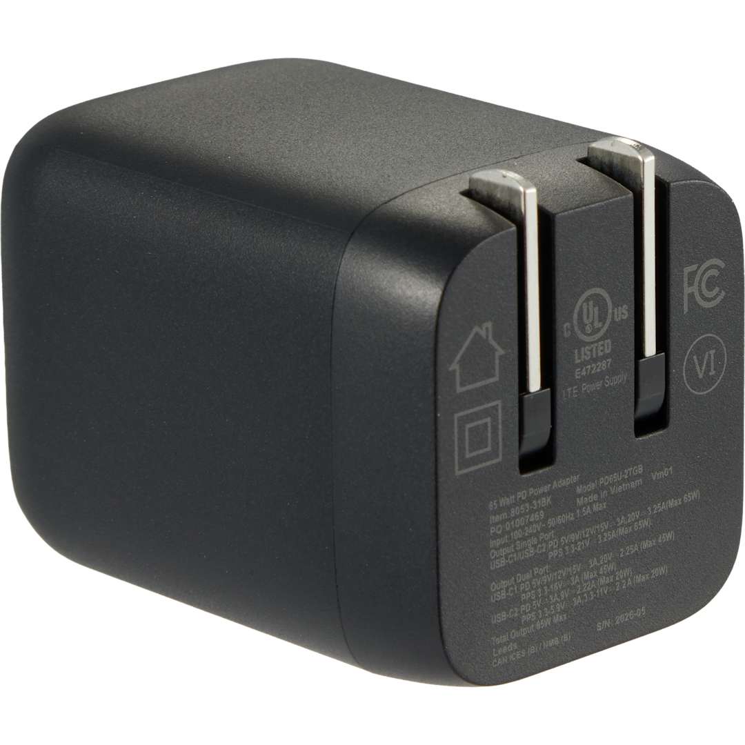 High Sierra High Sierra 65W USB Wall Charger and Cable Kit - 8053-31 Black