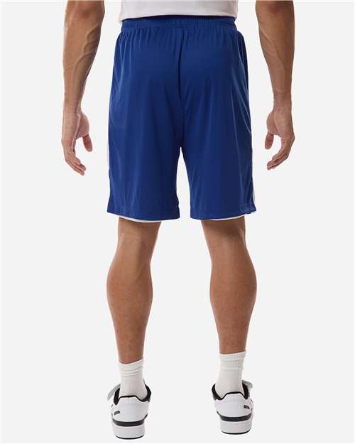 Team 365 Unisex Zone Performance Reversible Shorts - TT115B Sport Royal- White