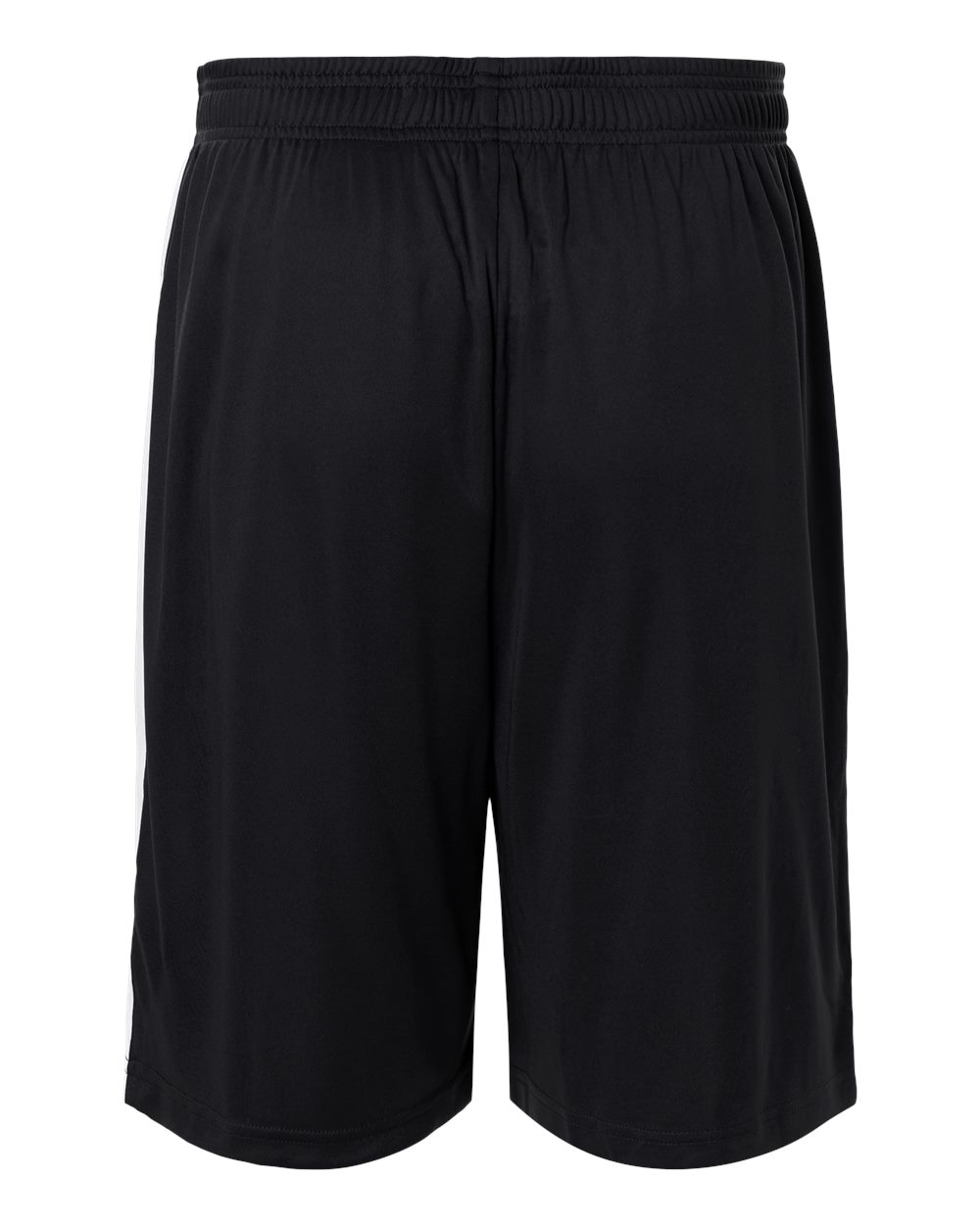 Team 365 Unisex Zone Performance Reversible Shorts - TT115B Black- White