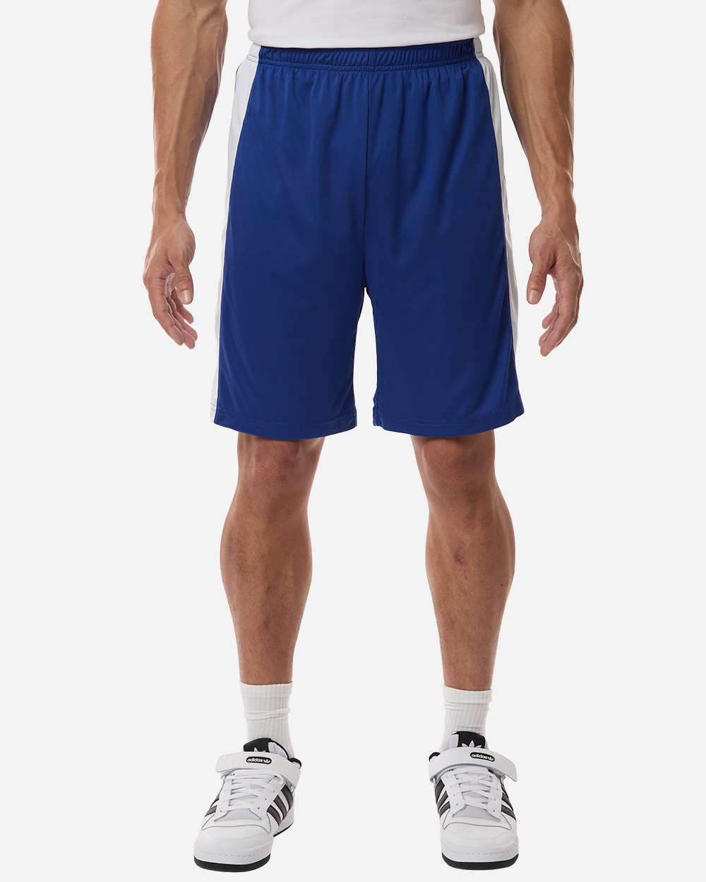 Team 365 Unisex Zone Performance Reversible Shorts - TT115B Sport Royal- White