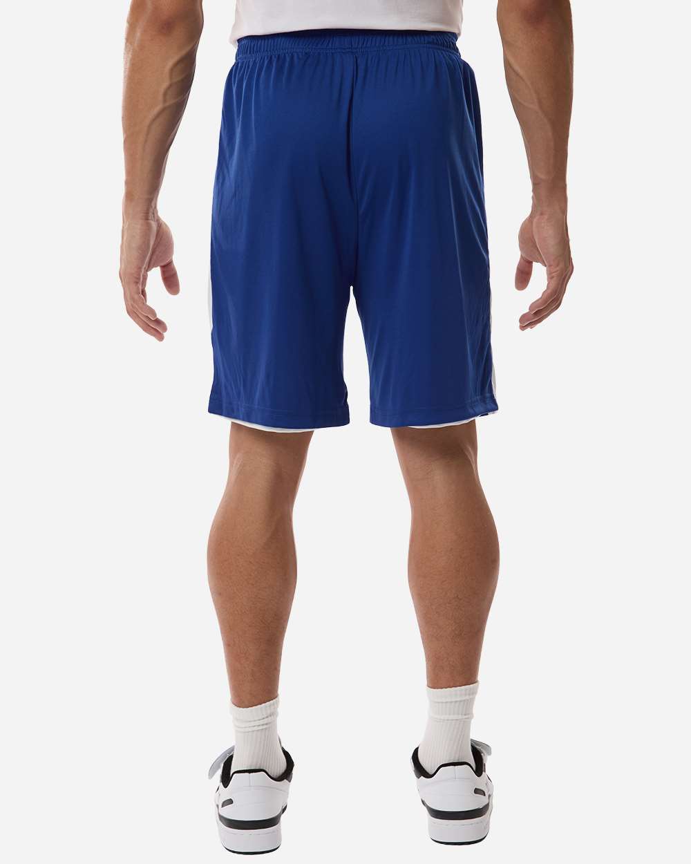 Team 365 Unisex Zone Performance Reversible Shorts - TT115B Sport Royal- White