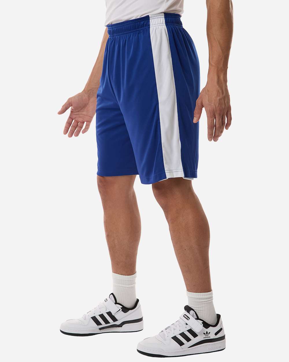 Team 365 Unisex Zone Performance Reversible Shorts - TT115B Sport Royal- White
