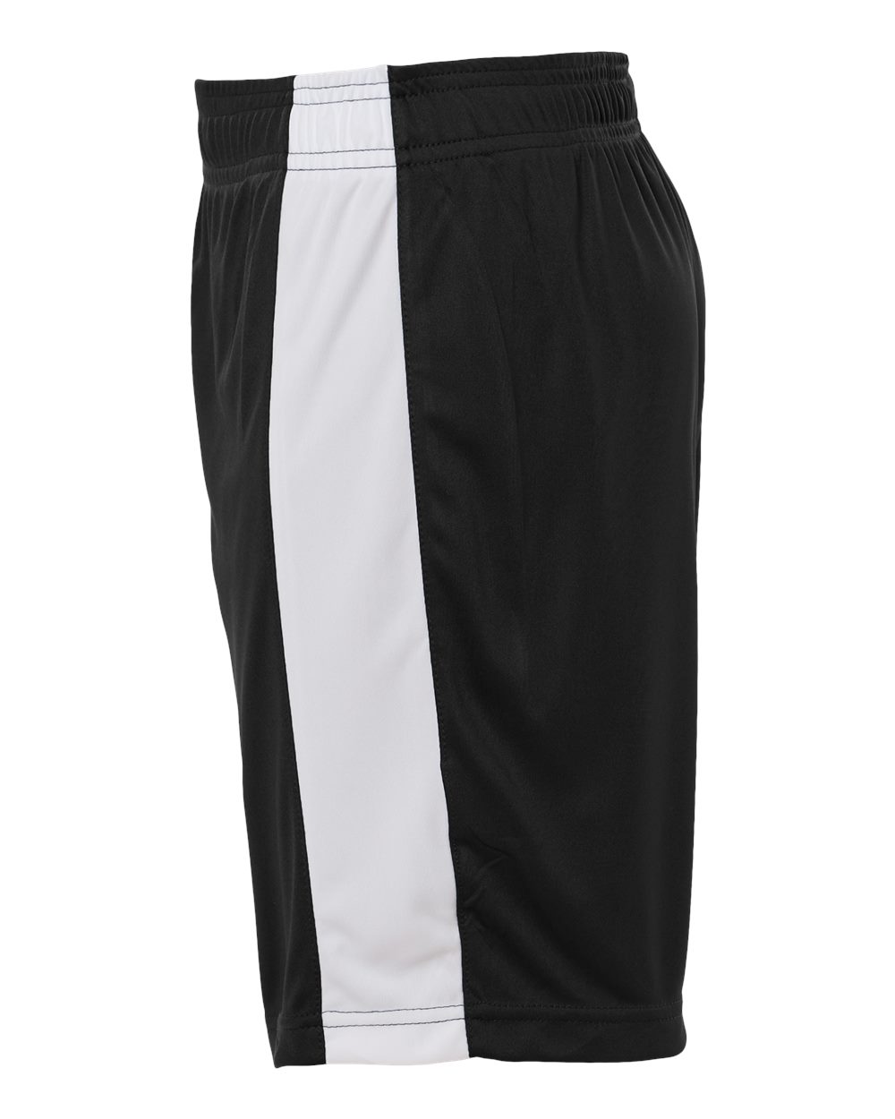 Team 365 Youth Zone Performance Reversible Shorts - TT115BY Black- White