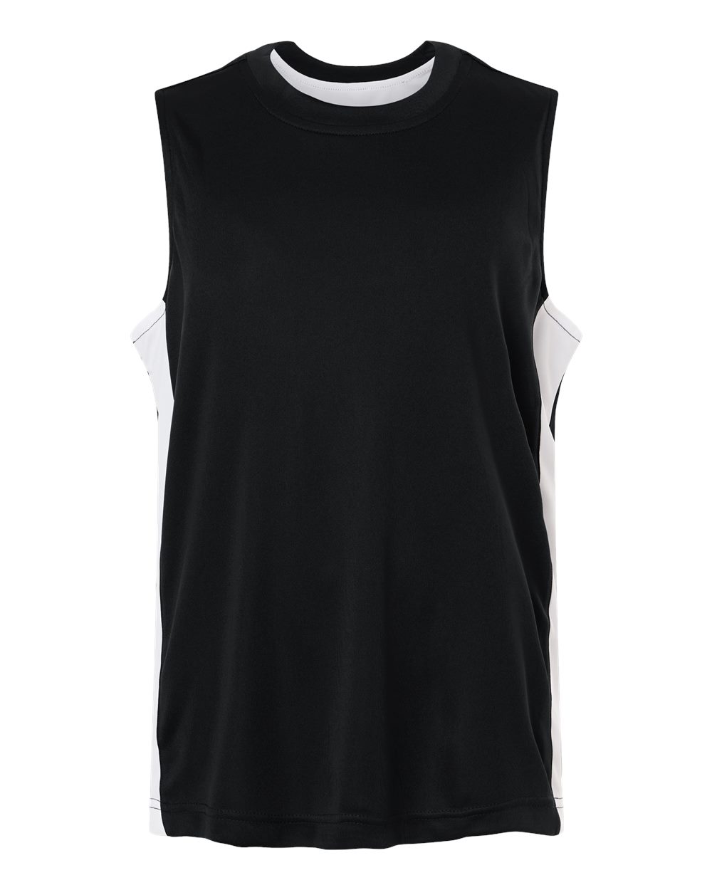 Team 365 Youth Zone Performance Reversible Jersey - TT115Y Black- White