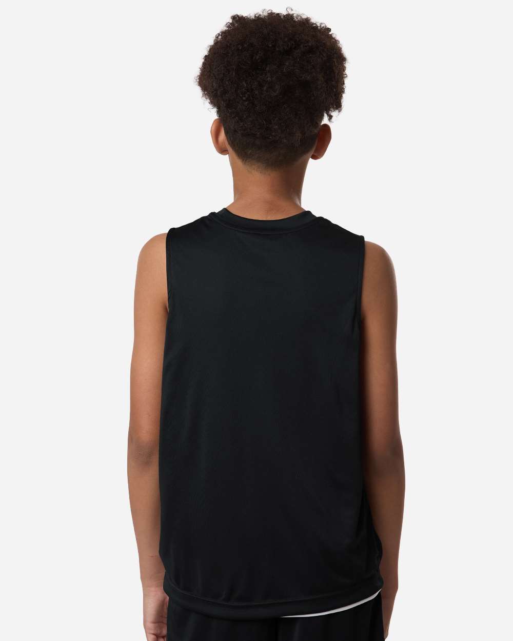 Team 365 Youth Zone Performance Reversible Jersey - TT115Y Black- White