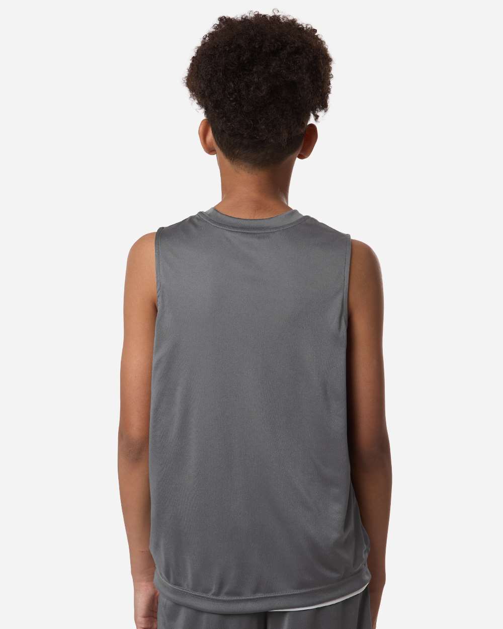 Team 365 Youth Zone Performance Reversible Jersey - TT115Y Sport Graphite- White