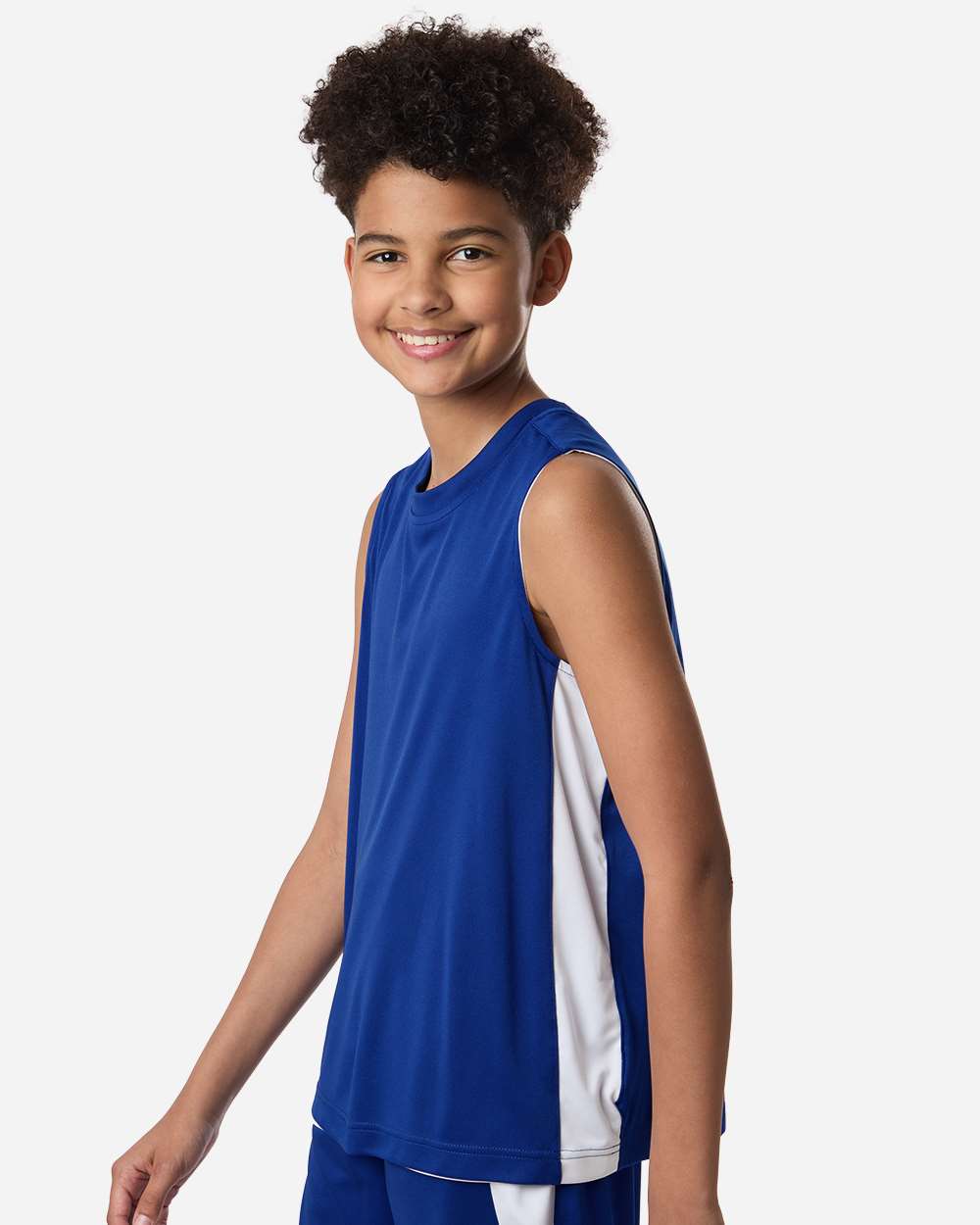 Team 365 Youth Zone Performance Reversible Jersey - TT115Y Sport Royal- White