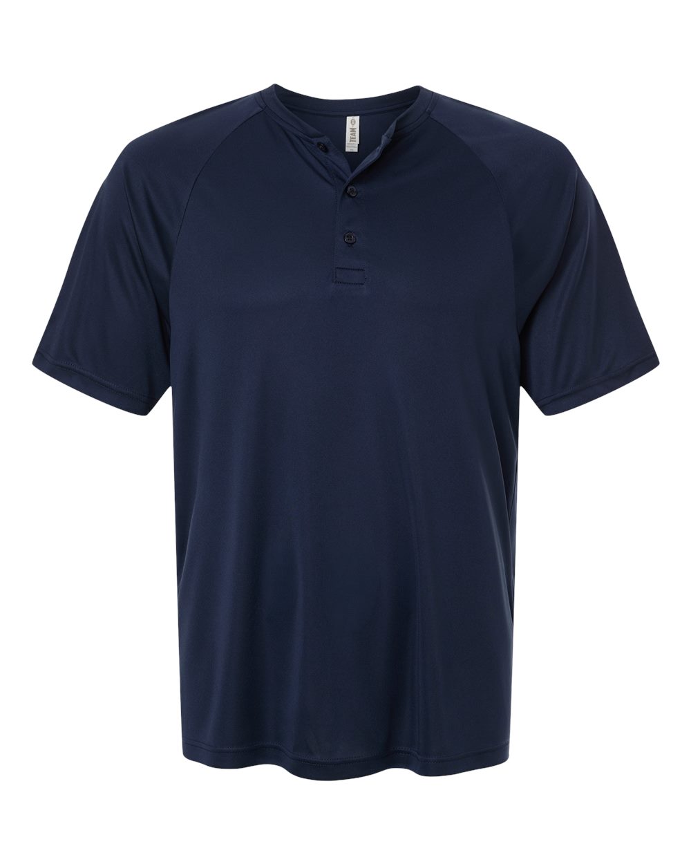 Team 365 Men's Zone Performance Henley - TT11HN Sport Dark Navy
