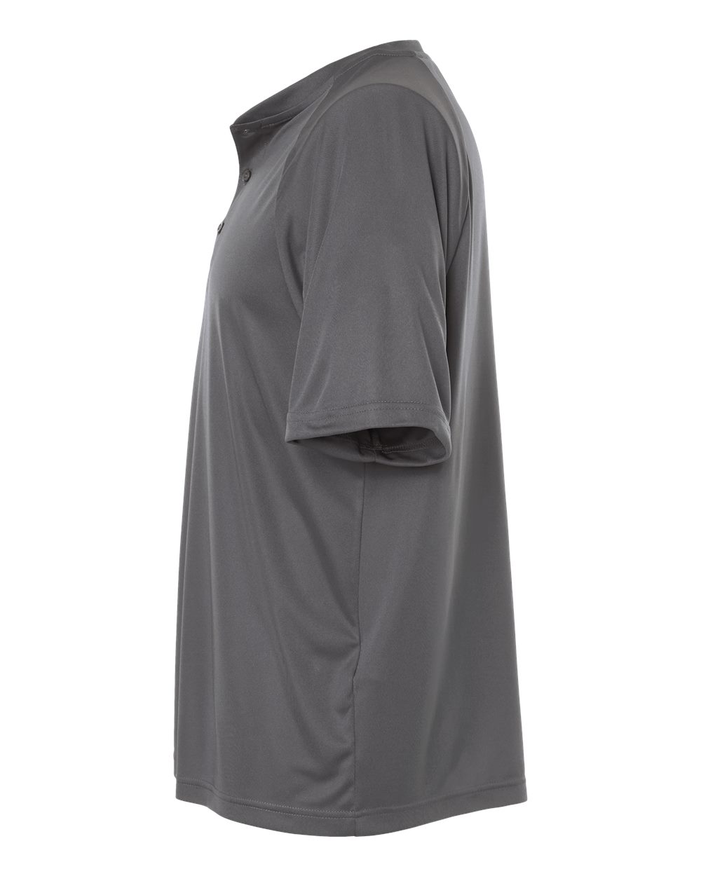 Team 365 Men's Zone Performance Henley - TT11HN Sport Graphite