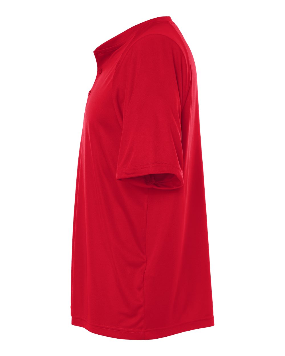 Team 365 Men's Zone Performance Henley - TT11HN Sport Red