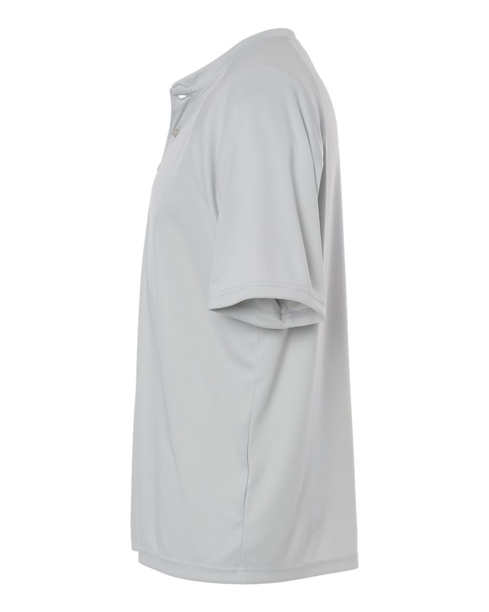 Team 365 Men's Zone Performance Henley - TT11HN Sport Silver