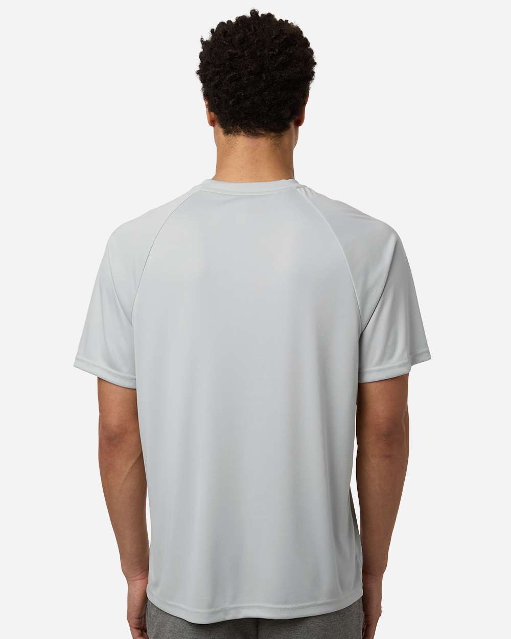 Team 365 Men's Zone Performance Henley - TT11HN Sport Silver