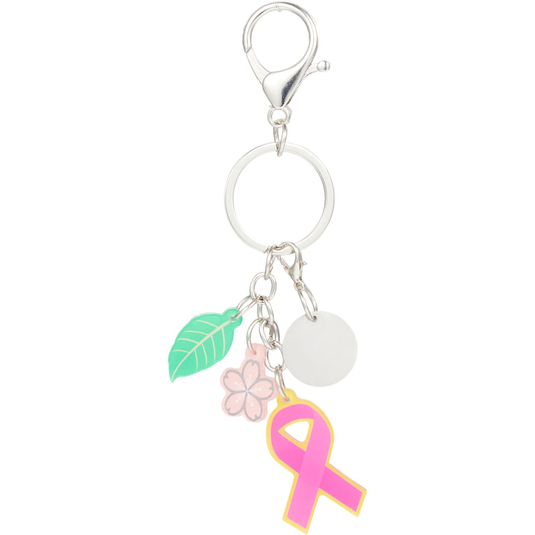 Breast Cancer Acrylic Keychain - SM-2293 Pink